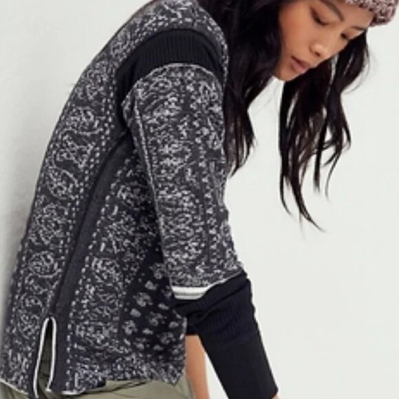 EUC FREE PEOPLE STEVIE LAYERING TOP, SMALL - Picture 1 of 10